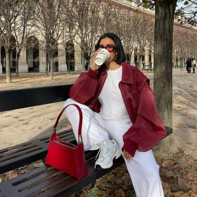 Clara | Women's Oversized Bomber Jacket