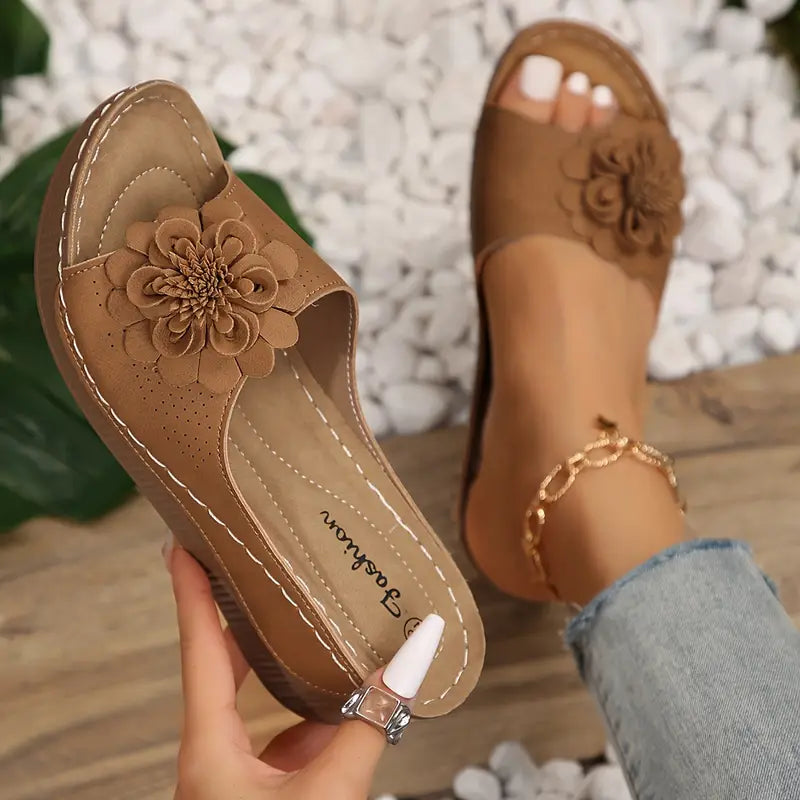 Belle™ - Orthopedic Sandals with Floral Pattern