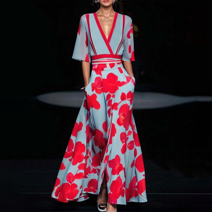 Irma - Elegant Sleeved Dress