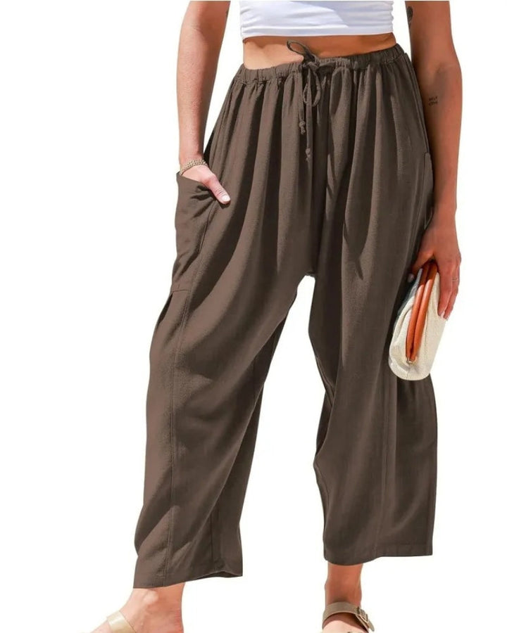 Sabrina™ - Wide Linen Pants