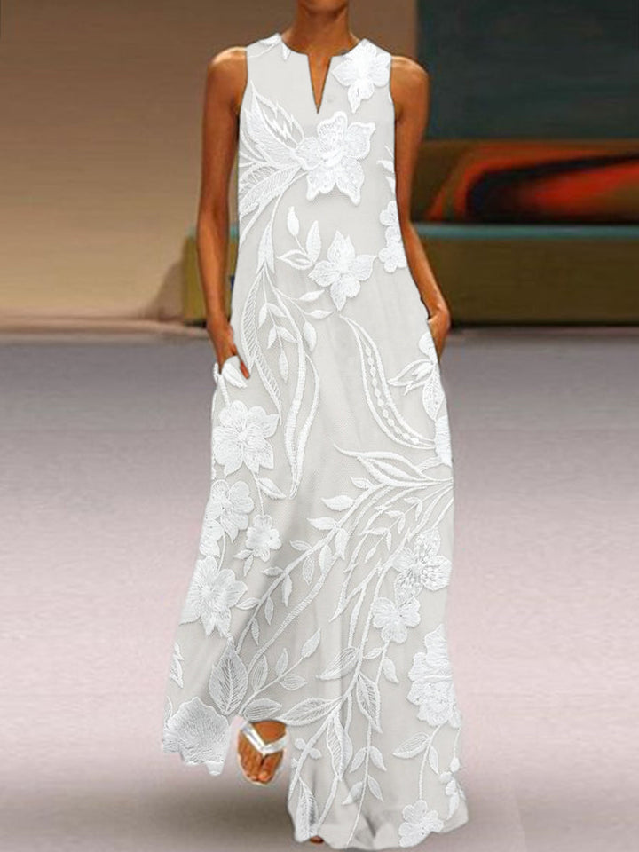 Meliora™ - Luxurious Printed Dress