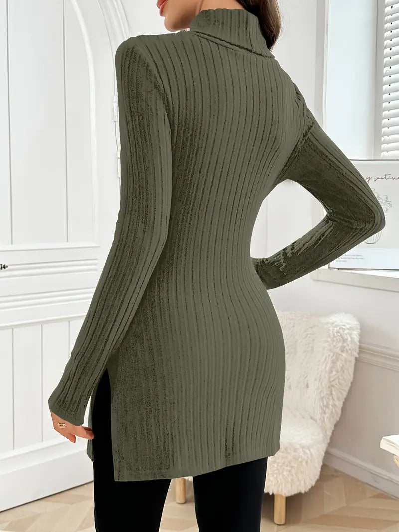 Sarah - Elegant Slim-Fit Long-Sleeved Sweater For Autumn