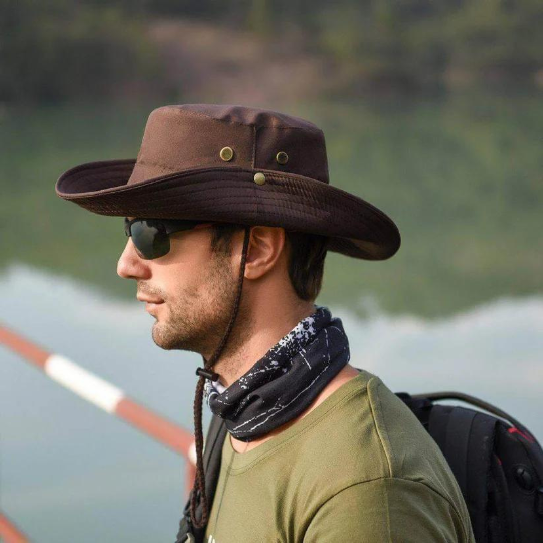 Wasserabweisender Outdoor-Bucket Hat mit UV-Schutz UPF 50+