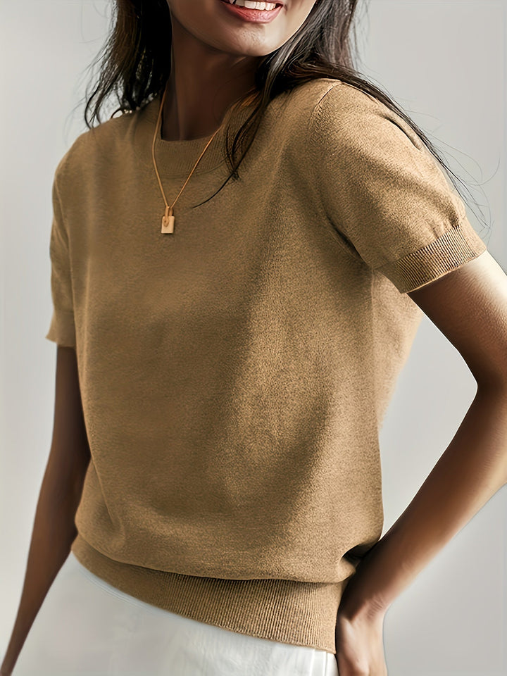 Anais™ - Lightweight, Casual Short-Sleeve Top