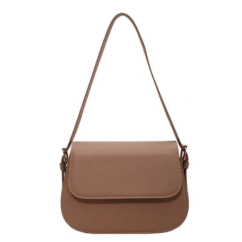 Eldborg | Elegant Shoulder Bag in Muted Nude Tone