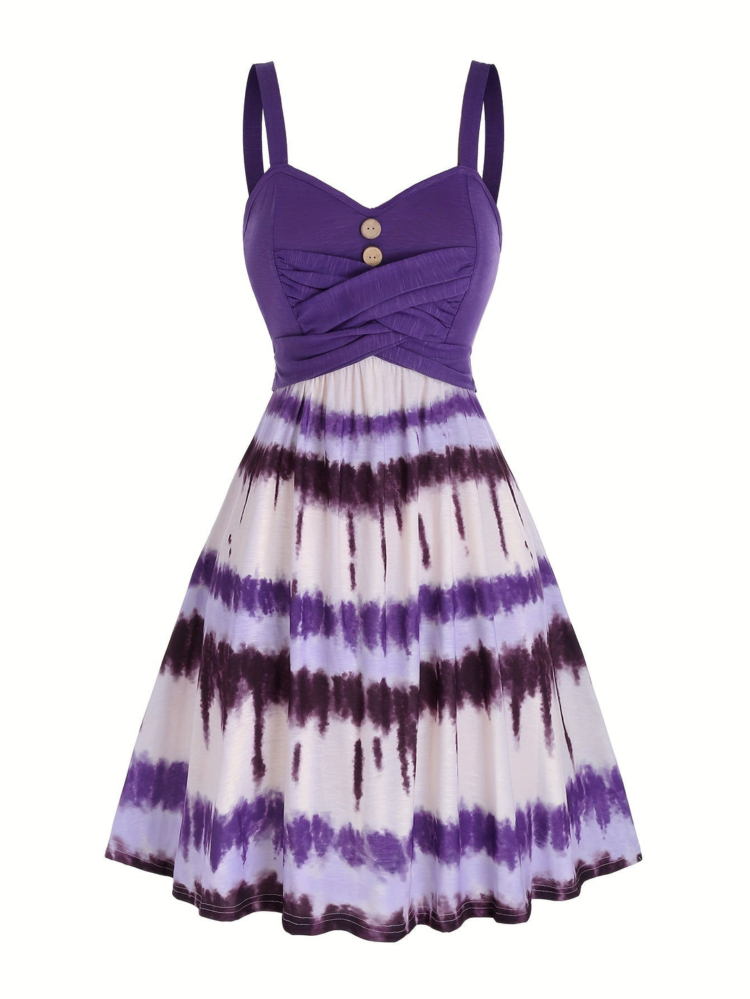 Gisele™ - Comfortable Sleeveless Tie-Dye Summer Dress