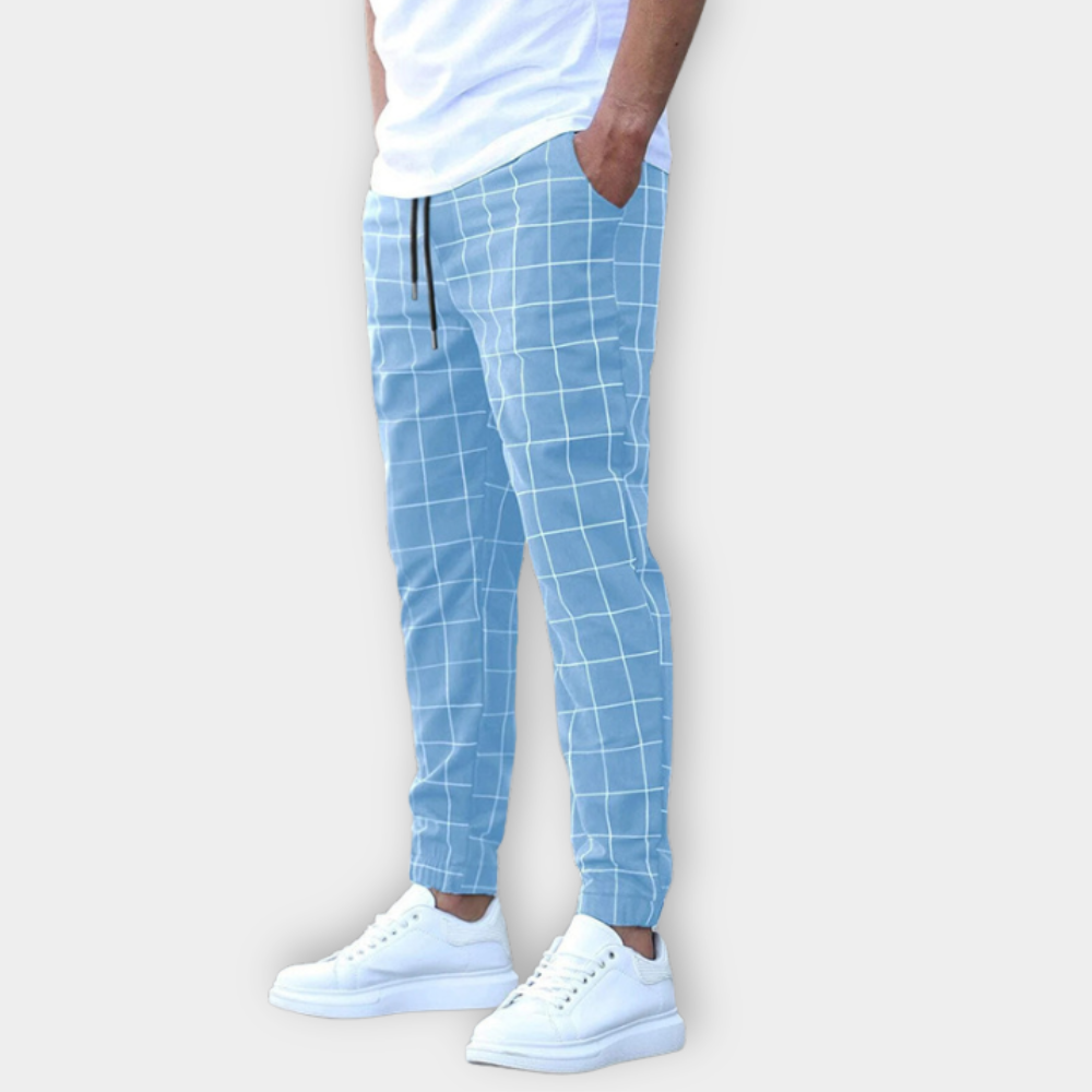 Conrad - Checked Jogging Pants