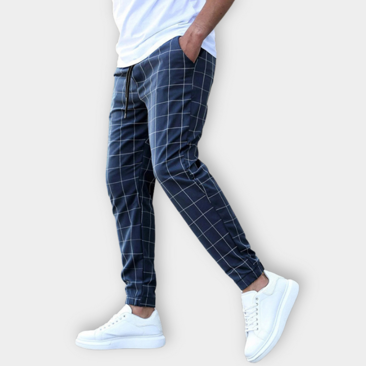 Conrad - Checked Jogging Pants