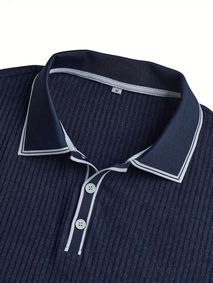 Emilio™ - Men's Tailored Ribbed Polo