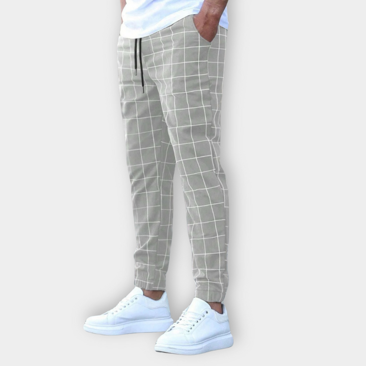 Conrad - Checked Jogging Pants