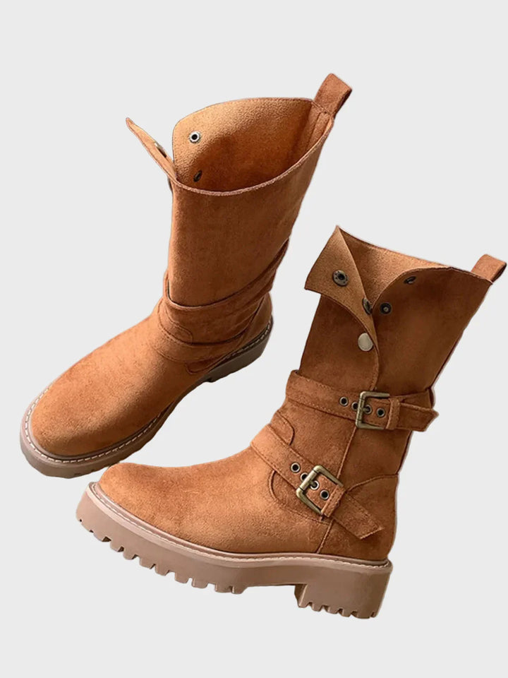 Harlow | Winter Fur Tall Boots