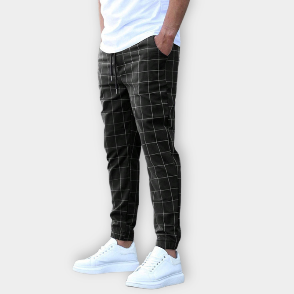 Conrad - Checked Jogging Pants