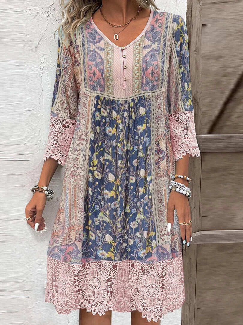 Kairi™ - Bohemian Elegance Dress