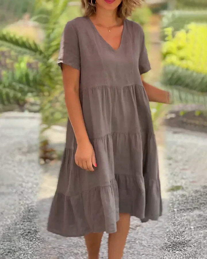 Zoey™ - Casual Summer V-Neck Dress