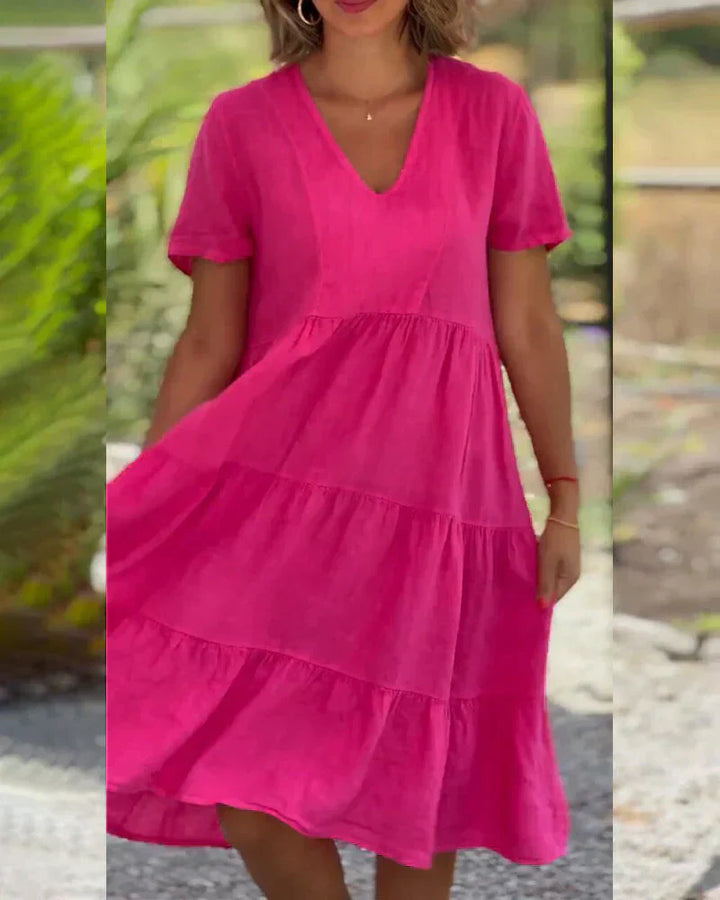 Bexley - Casual Summer V-Neck Dress