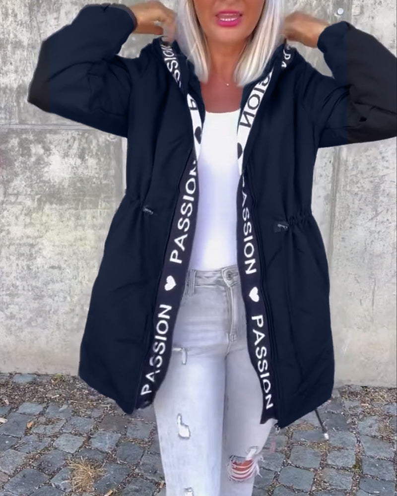 Alexa™ - Casual Hooded Coat