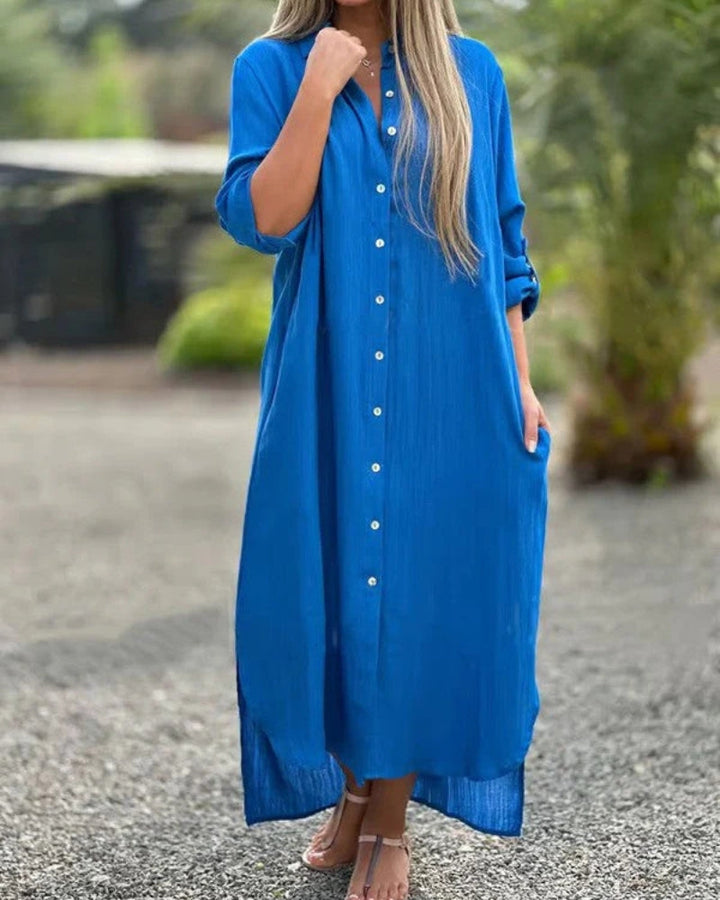 Bianca™ - Comfortable Italian Cotton Dress