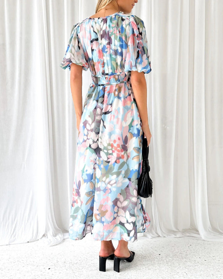 Sofie™ - Elegant Floral Dress