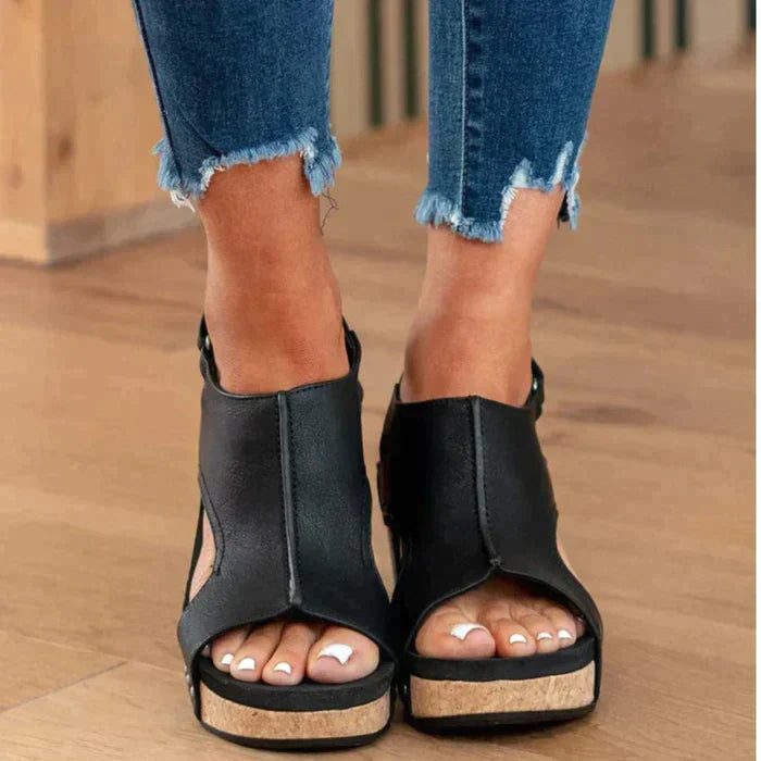 Astrid™ | Stylish and Comfortable Wedge Sandals