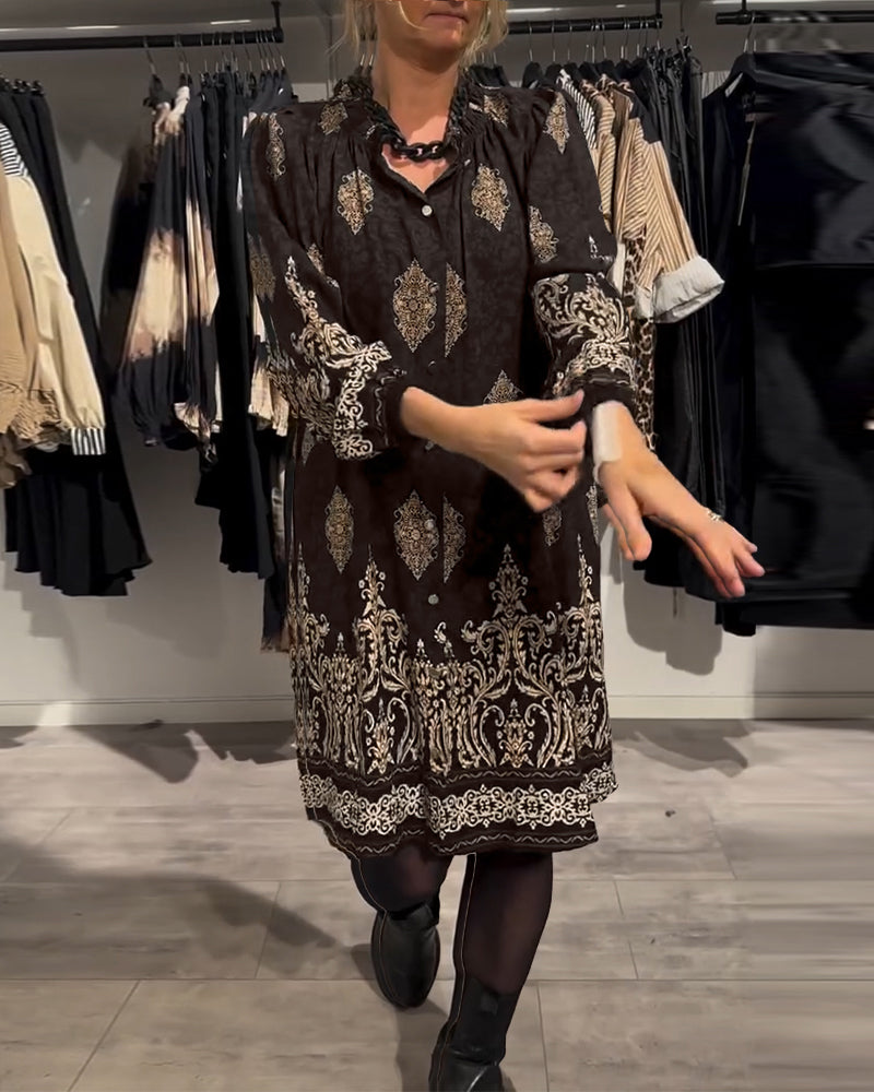 Ilse | Vintage-Inspired Button-Down Dress