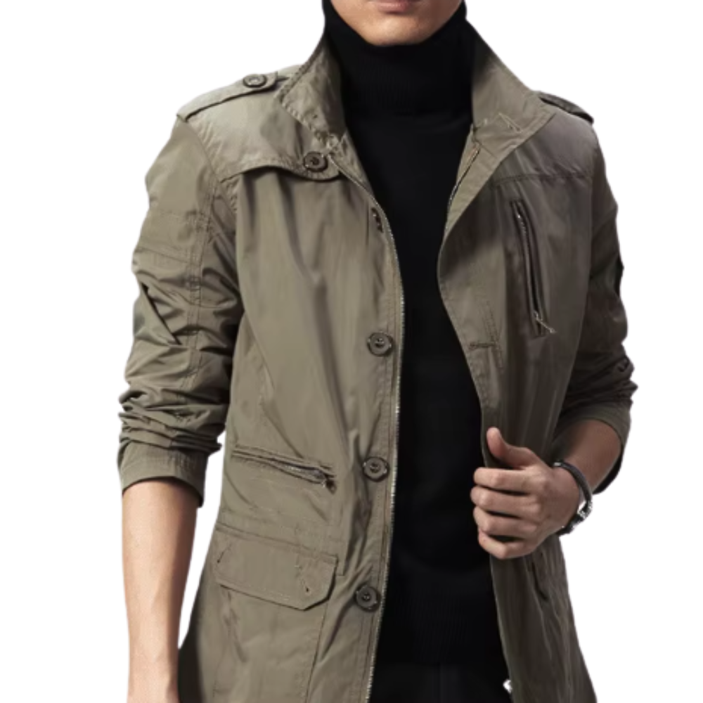 Elegant windproof jacket