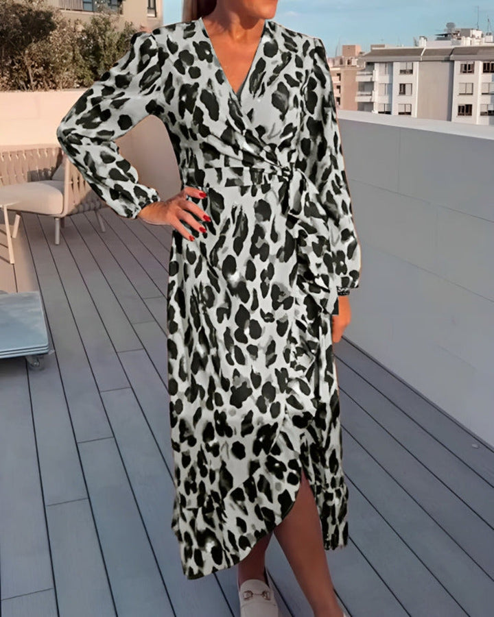 Stella - Leopard Print Dress
