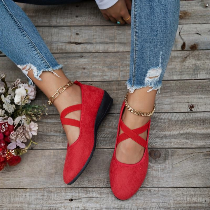 Angel™ - Comfortable Closed Wedge Mules