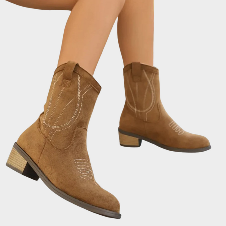 Chandler | Cowboy Ankle Boots