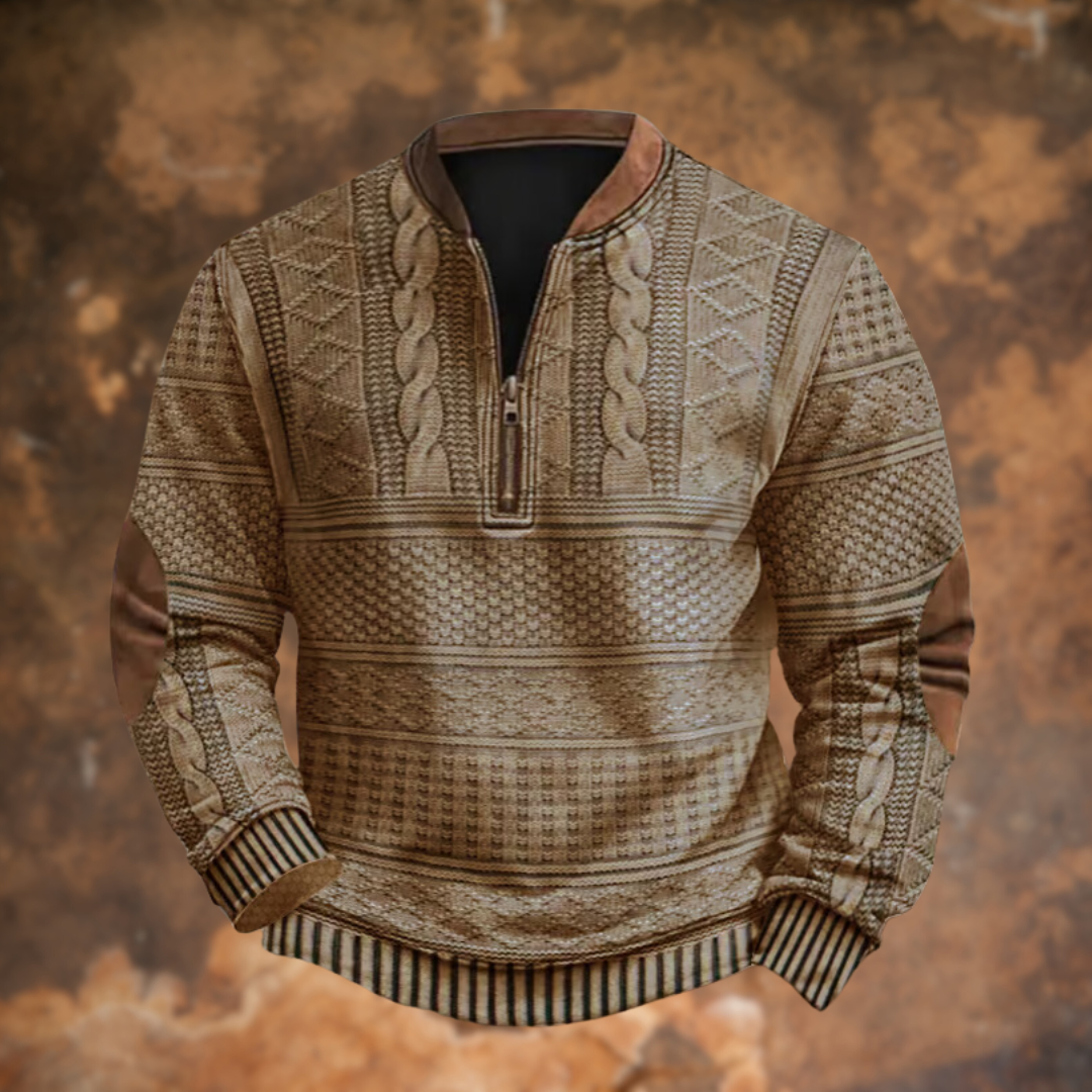 Ford™ - Textured Half-Zip Pullover
