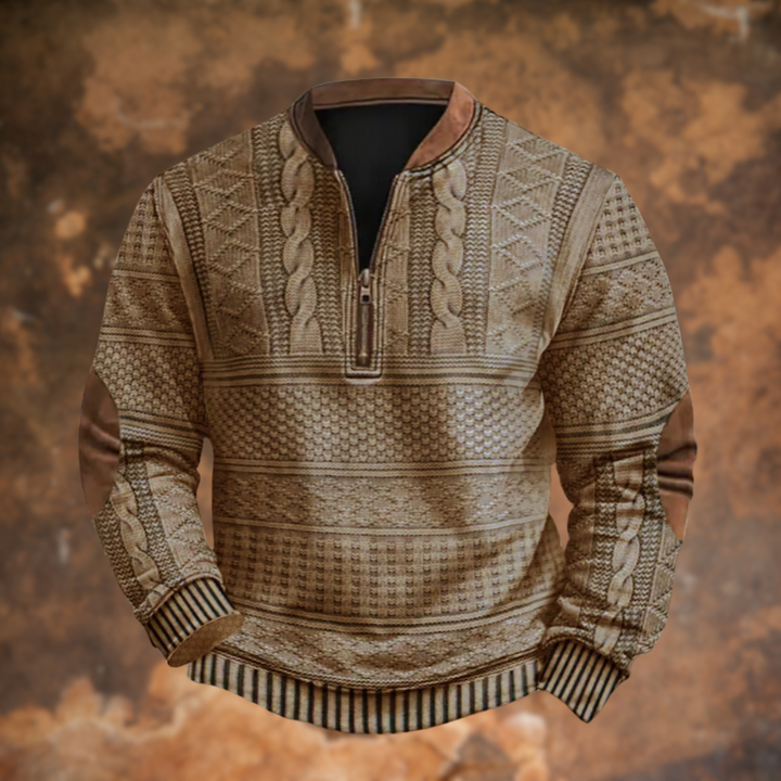 Ford™ - Textured Half-Zip Pullover