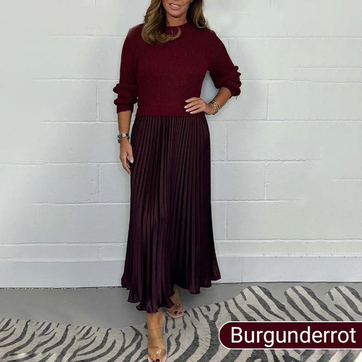 Sophie | Elegant Pleated Dress