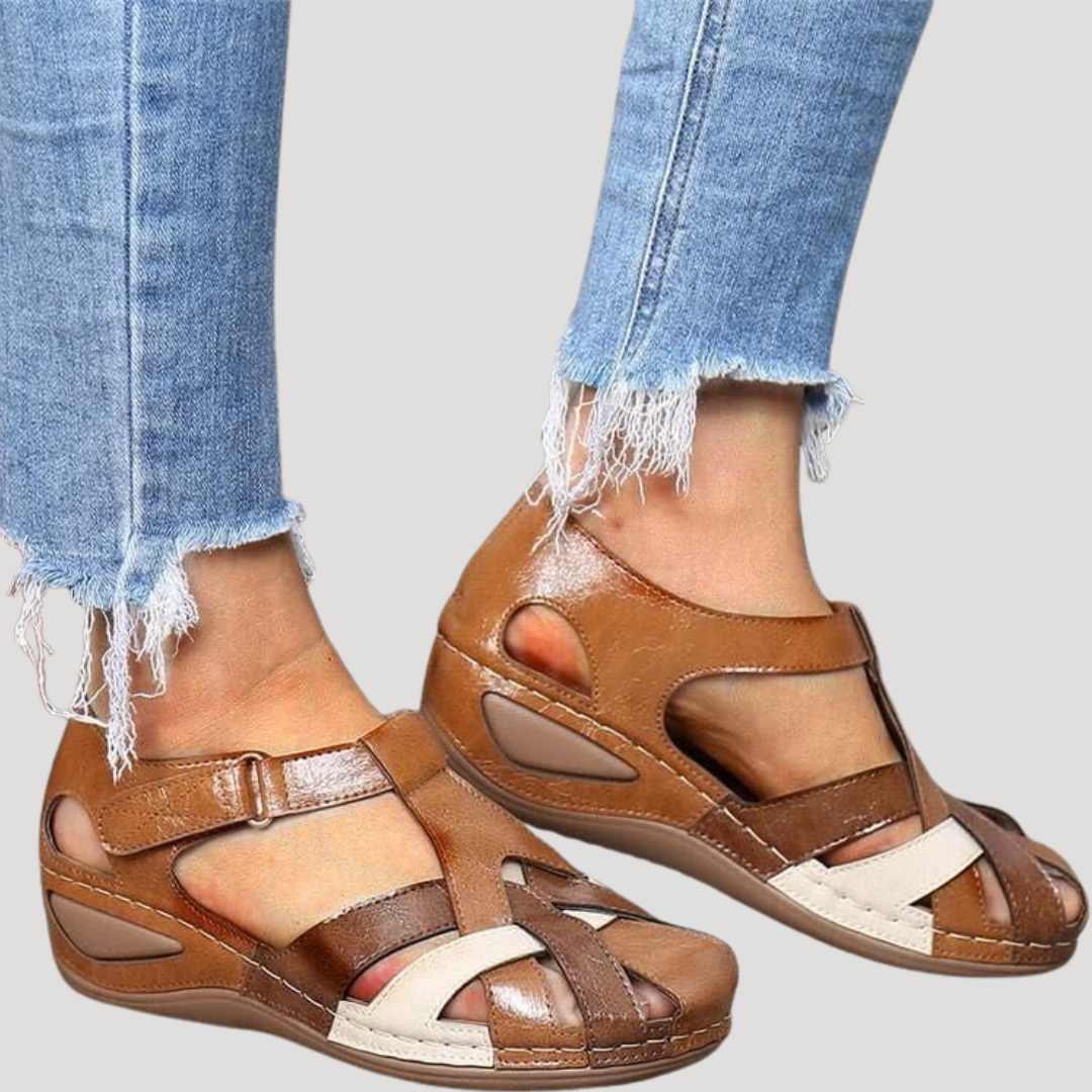 Women's Closed-Toe All-Day Sandals, Designed for Comfort