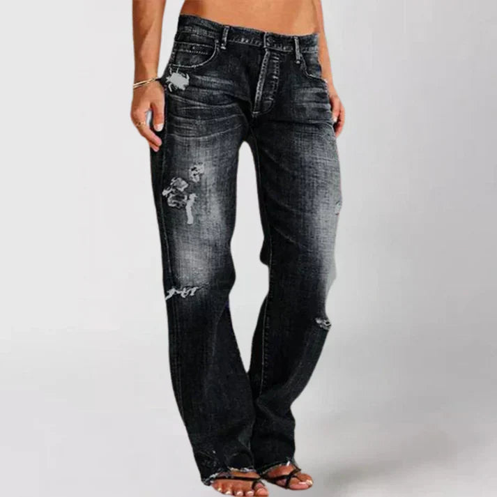 Penelope - Elegant Low-Rise Jeans