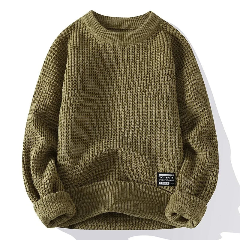 Silas™ - Premium Honeycomb Knit Sweater