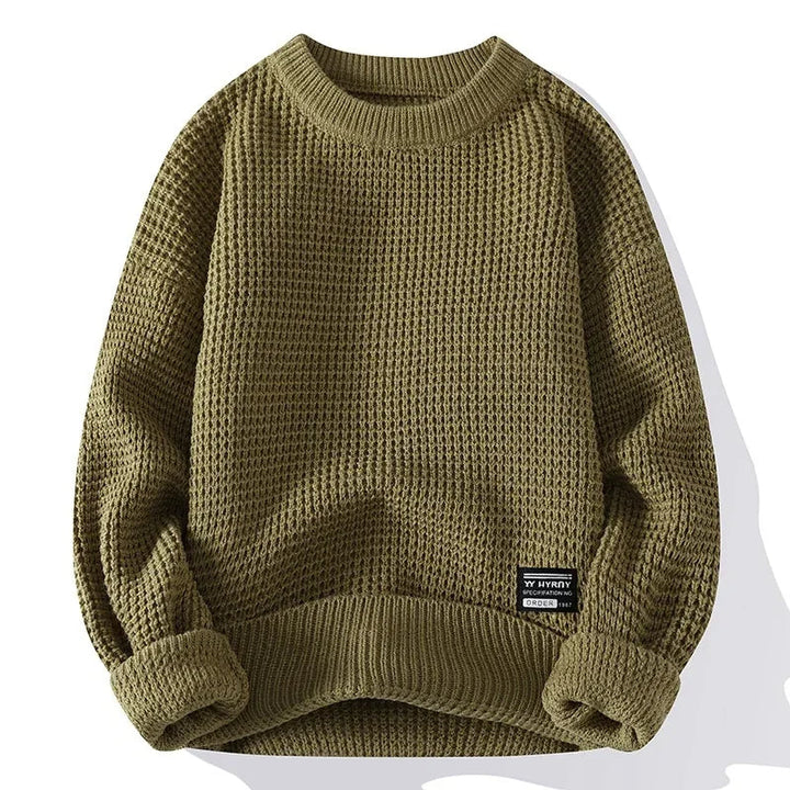 Silas™ - Premium Honeycomb Knit Sweater