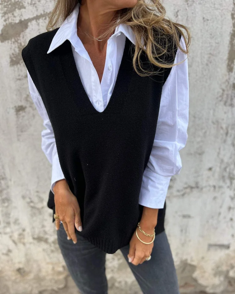 Addison™ - Knitted Sweater Vest