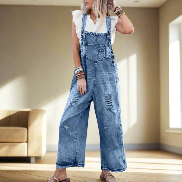 CARMELITA™ Adjustable Jumpsuit | Vintage Look Women's Outfit