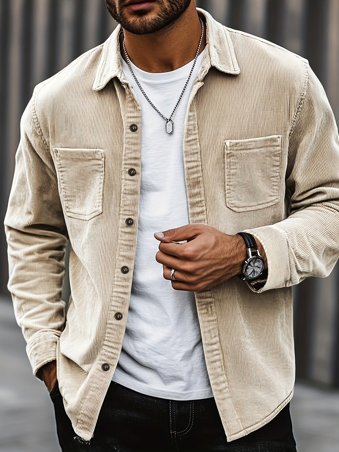 Johan™ - Men's Corduroy Shirt Jacket