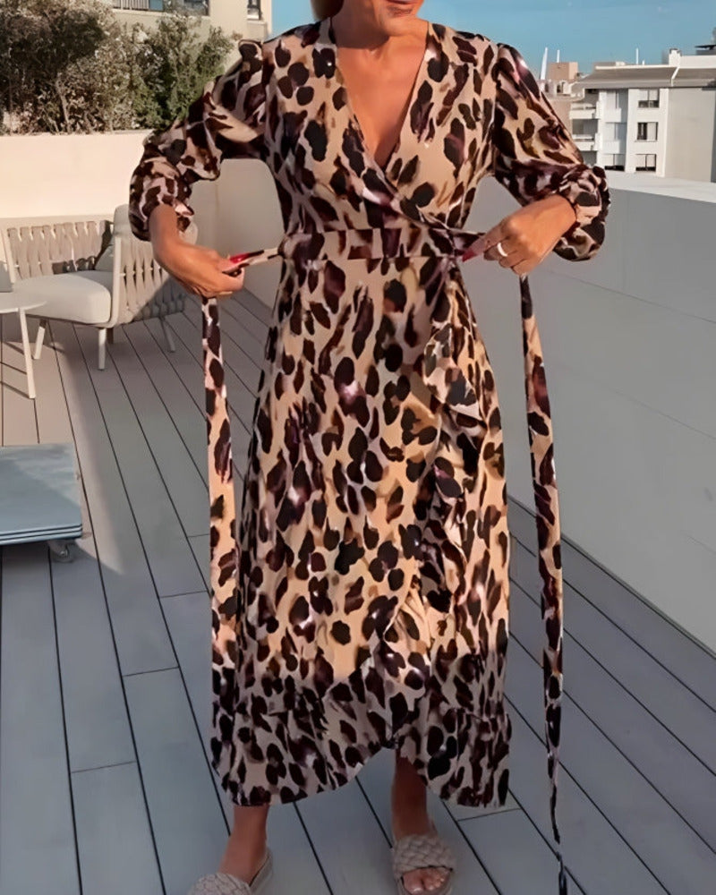 Stella - Leopard Print Dress