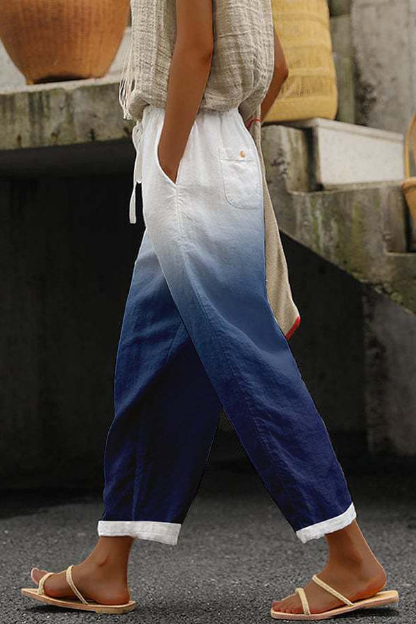 Ella | Women's Ombre Pants with Pockets