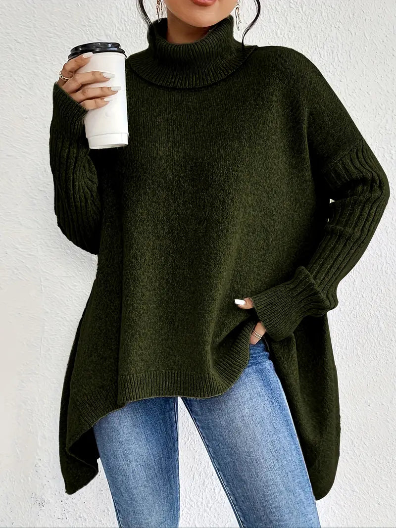 Bridgette™ - Comfortable Long Turtleneck Sweater