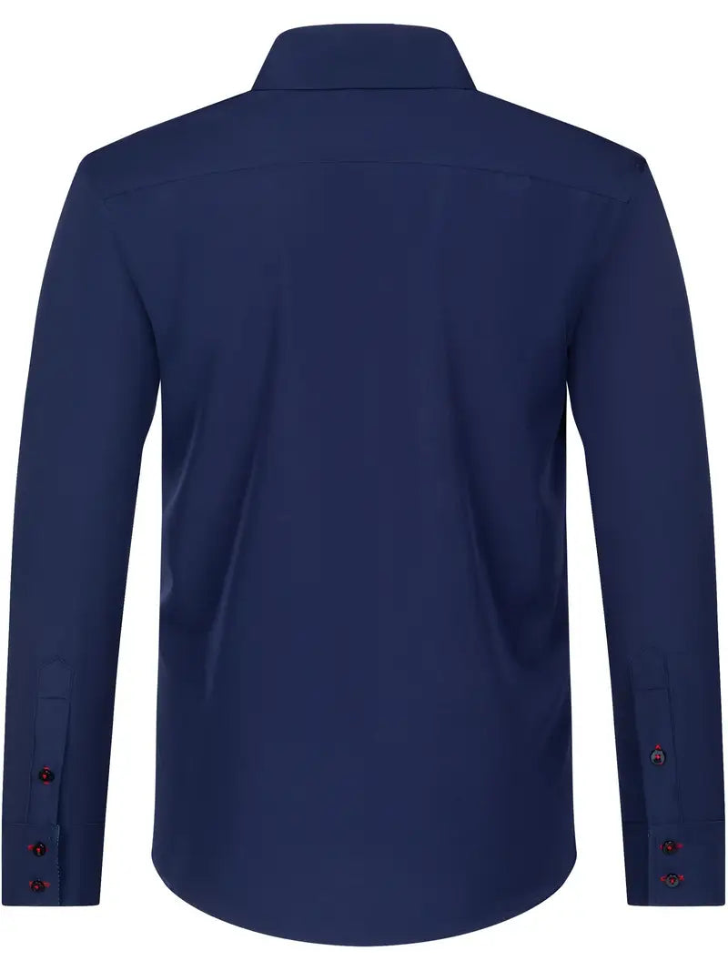 Nico™ - Men's Shirt with Stylish Button-Up