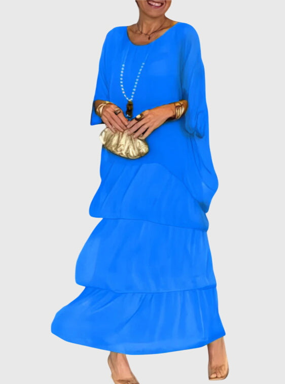 Susan™ | Elegant, long, flowing dress
