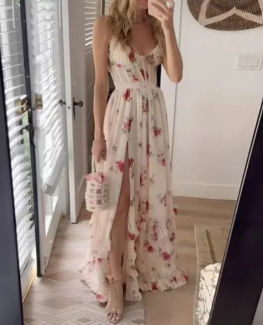 Zaria | Elegant Floral Dress