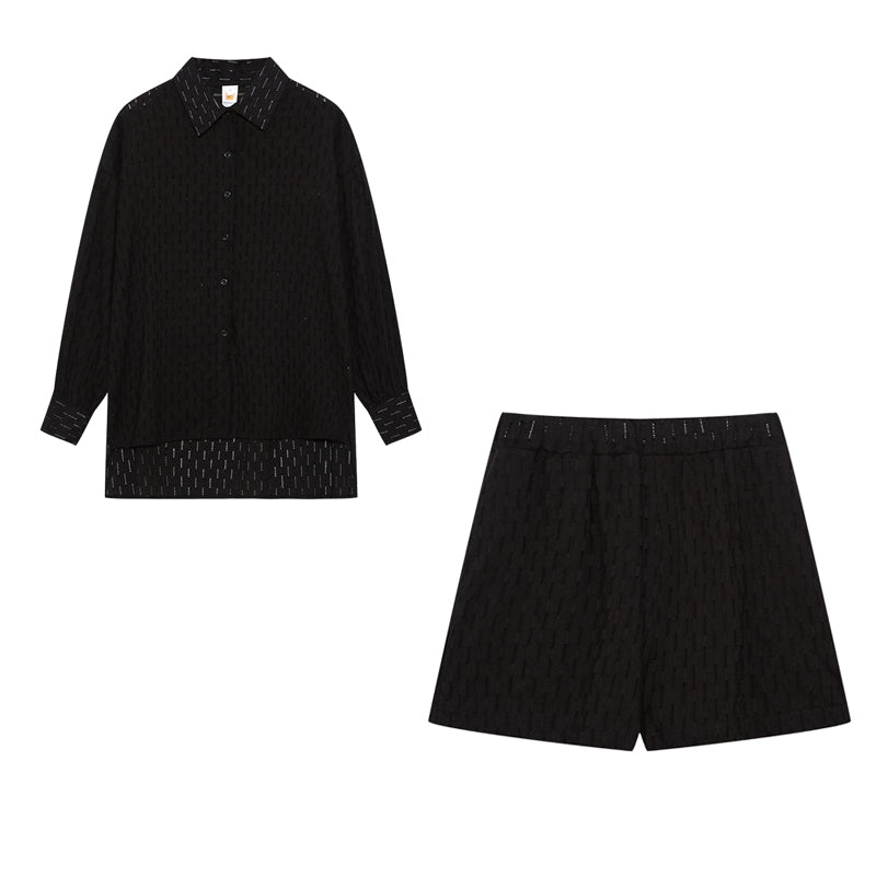 Elizabeth™ - Airy Shirt and Shorts Set