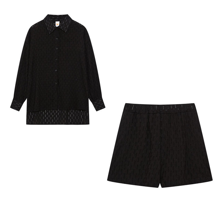Elizabeth™ - Airy Shirt and Shorts Set