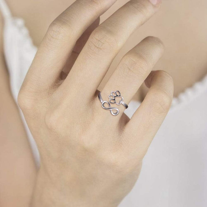 Huella Infinita™ | Infinity Paw Print™ | Memory Ring