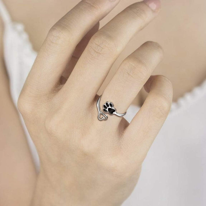 Huella Infinita™ | Infinity Paw Print™ | Memory Ring