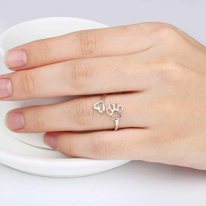 Huella Infinita™ | Infinity Paw Print™ | Memory Ring