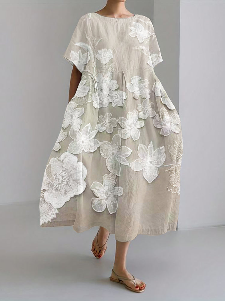 Cirelle™ - Elegant Floral Dress